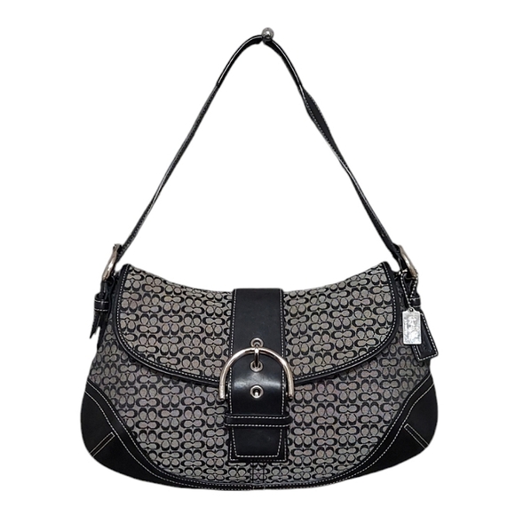 Coach Soho Signature Small C Hobo Gently Loved - Picture 2 of 12